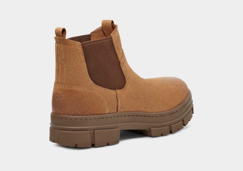 Ugg Skyview Suede Men's Chelsea Boots Brown | IREPNTZ-25