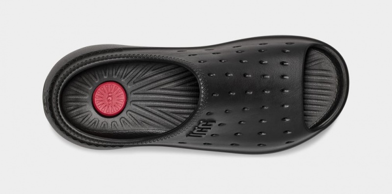 Ugg Slide It Men's Slides Black | XJCNPSD-36