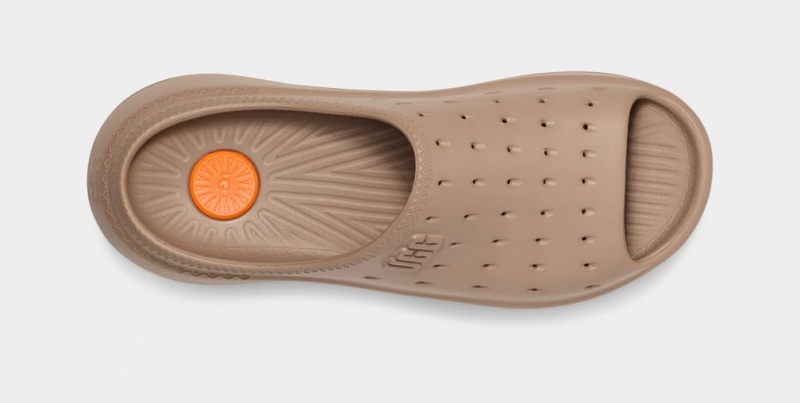 Ugg Slide It Men's Slides Chocolate | XMCHOER-03