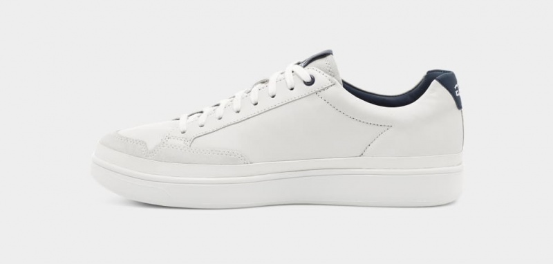 Ugg South Bay Low Men's Sneakers White | QUEBDHT-02