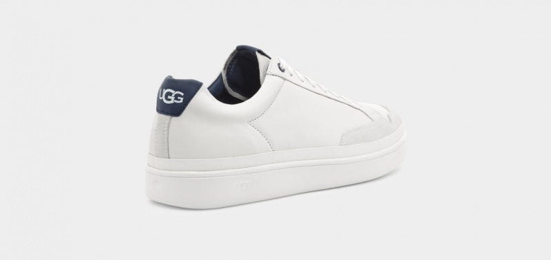 Ugg South Bay Low Men's Sneakers White | QUEBDHT-02