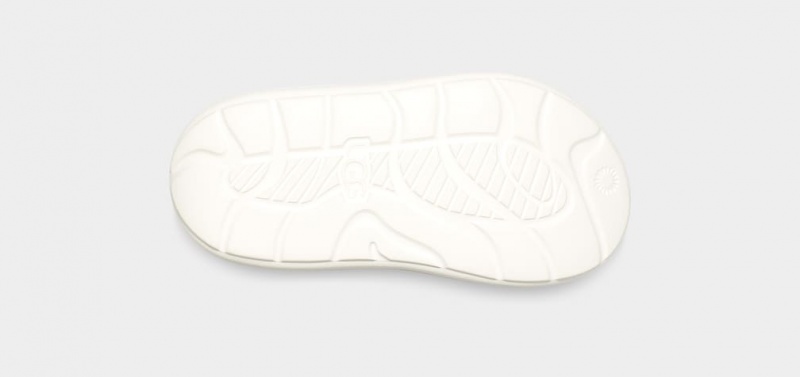 Ugg Sport Yeah Glitter Kids' Sandals White | LQMFAKW-14