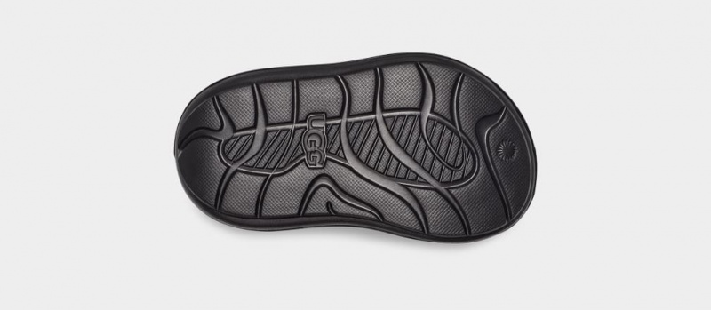 Ugg Sport Yeah Kids' Sandals Black | BJSUZRK-46