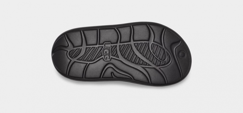 Ugg Sport Yeah Kids' Sandals Black | BUSJFAK-10