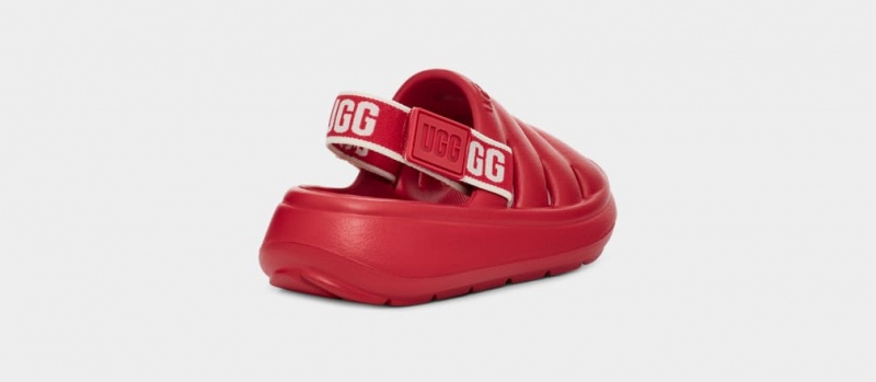 Ugg Sport Yeah Kids' Sandals Red | SEJGHQC-59