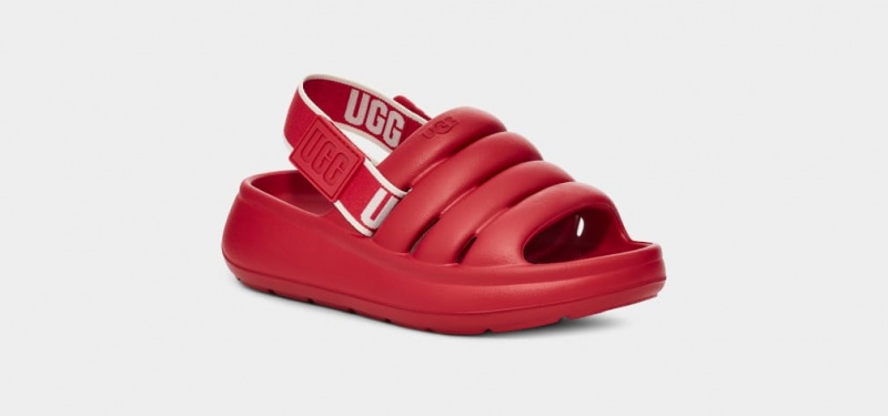 Ugg Sport Yeah Kids' Sandals Red | YLISHBG-84