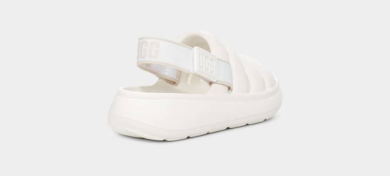 Ugg Sport Yeah Kids' Sandals White | CIVWPHO-86