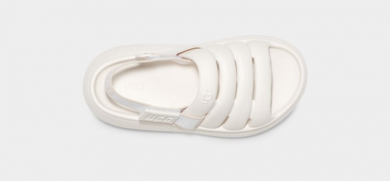 Ugg Sport Yeah Kids' Sandals White | CIVWPHO-86