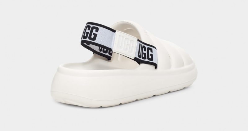 Ugg Sport Yeah Men's Sandals White | LTOMZJF-20