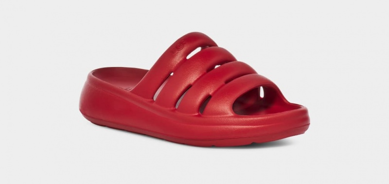 Ugg Sport Yeah Women's Slides Red | JIDWKUB-98