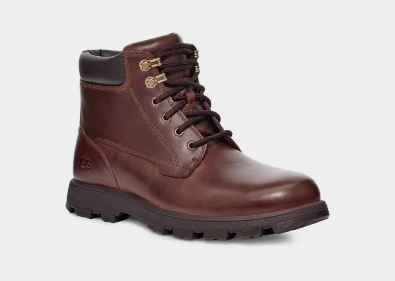 Ugg Stenton Men's Boots Brown | QCKUHMI-07