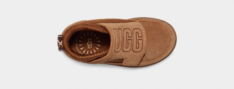 Ugg Stryder Washable Kids' Sneakers Brown | UIVQRSO-79