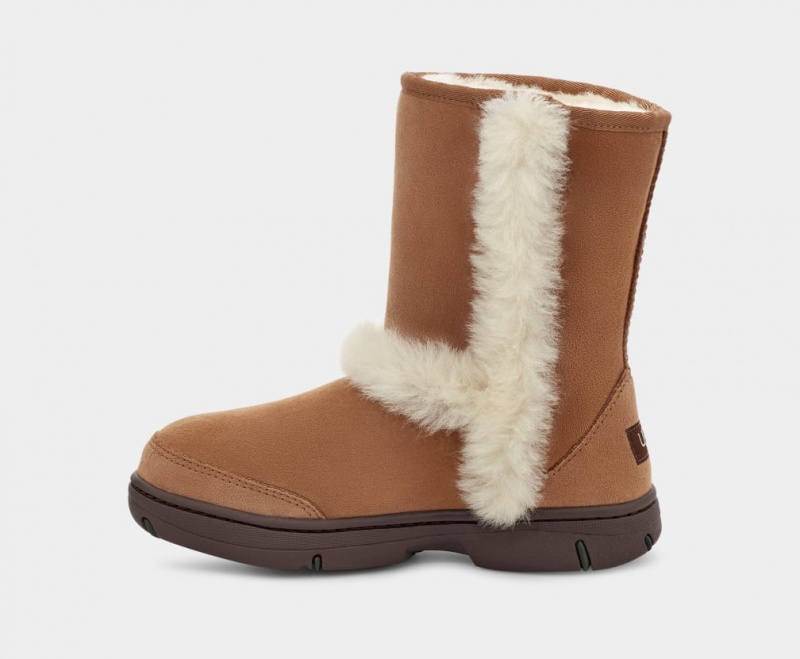 Ugg Sunburst Women's Boots Brown | LWTSVYM-31