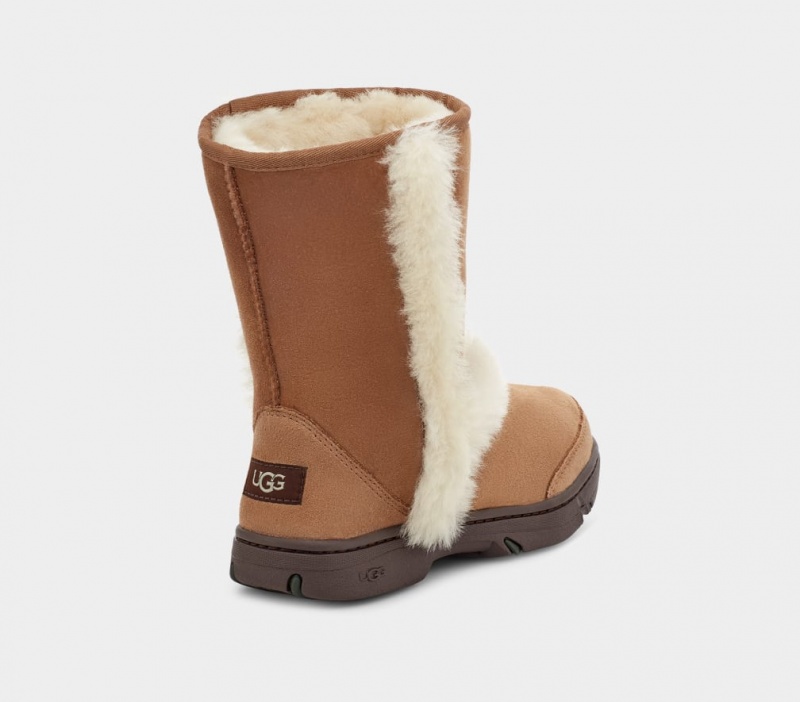 Ugg Sunburst Women's Boots Brown | LWTSVYM-31