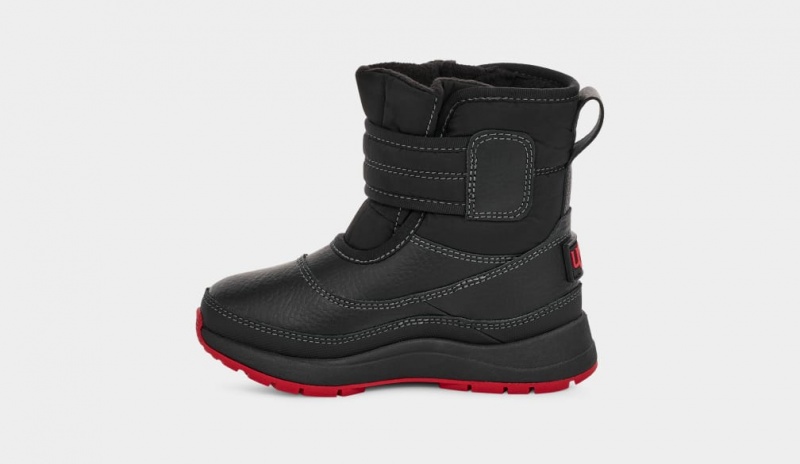 Ugg Taney Weather Kids' Boots Black | PXBOKIF-62