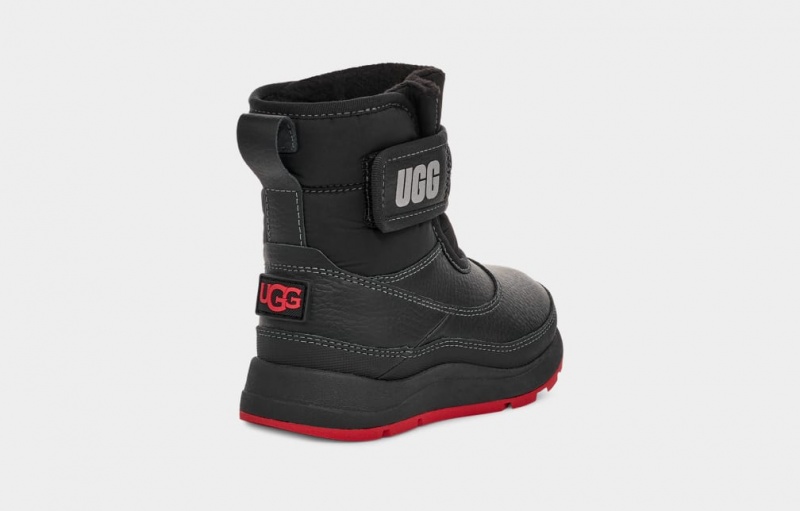 Ugg Taney Weather Kids' Boots Black | PXBOKIF-62