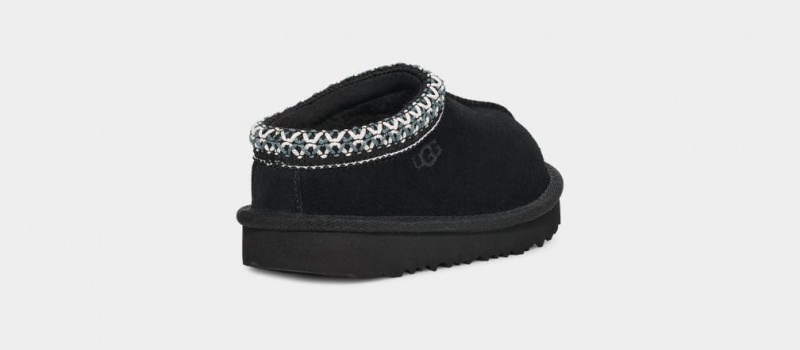 Ugg Tasman II Kids' Slippers Black | NYSQECO-59