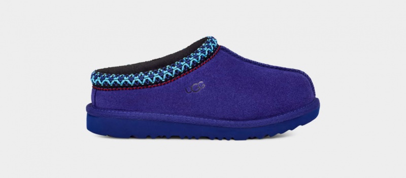 Ugg Tasman II Kids\' Slippers Blue | ZBYNKMV-95