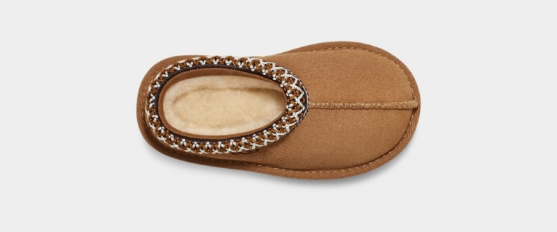 Ugg Tasman II Kids' Slippers Brown | QDUGCAJ-25
