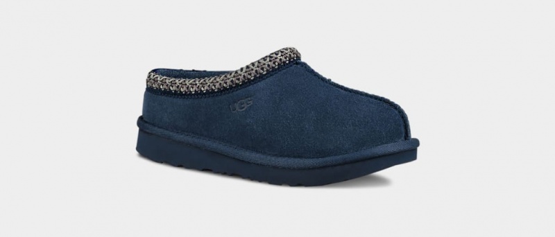 Ugg Tasman II Kids' Slippers Navy | DAKWNBS-85