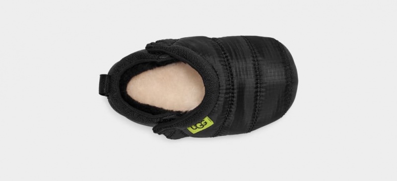 Ugg Tasman LTA Kids' Slippers Black | QZRCLDY-43