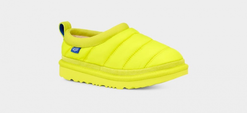 Ugg Tasman LTA Kids' Slippers Yellow | OVLAJUR-12