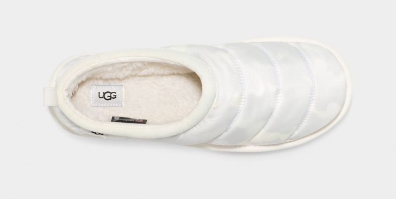 Ugg Tasman LTA Peace Camo Men's Slippers White | FTKHBQG-05