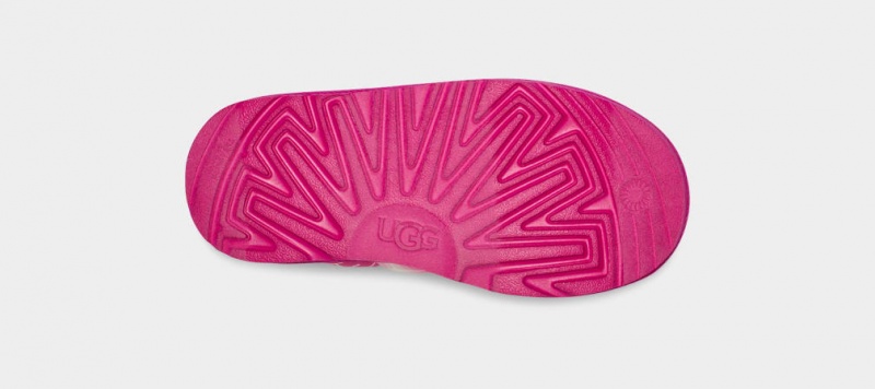 Ugg Tasman LTA Wavelength Kids' Slippers Rose / White | NQOPVZB-48