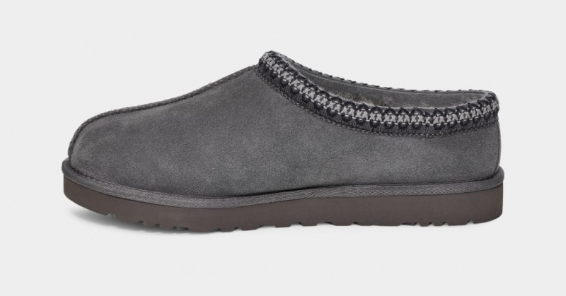 Ugg Tasman Men's Slippers Dark Grey | IESQZVC-04