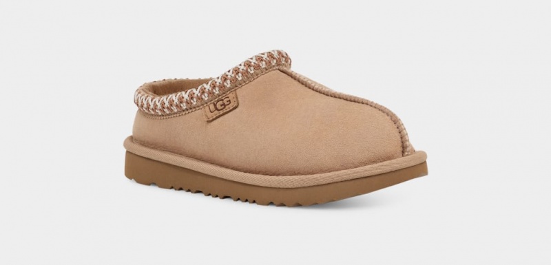 Ugg Tasman Regenerate Kids' Slippers Brown | BYEAGIS-75