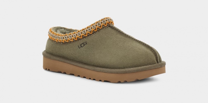 Ugg Tasman Women's Slippers Olive | IAGEFDN-61