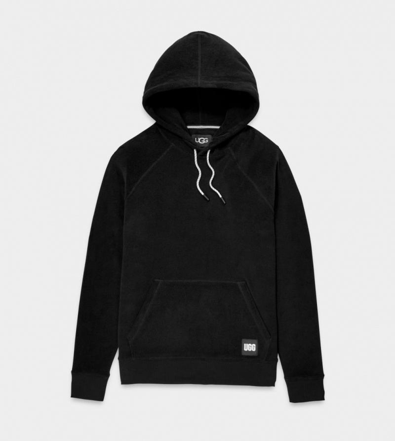Ugg Terrance Men's Hoodie Black | JVPFYIC-57