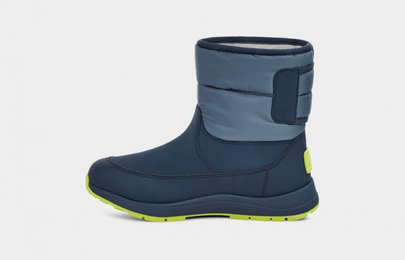 Ugg Toty Weather Kids' Boots Blue | KQJVDTA-64