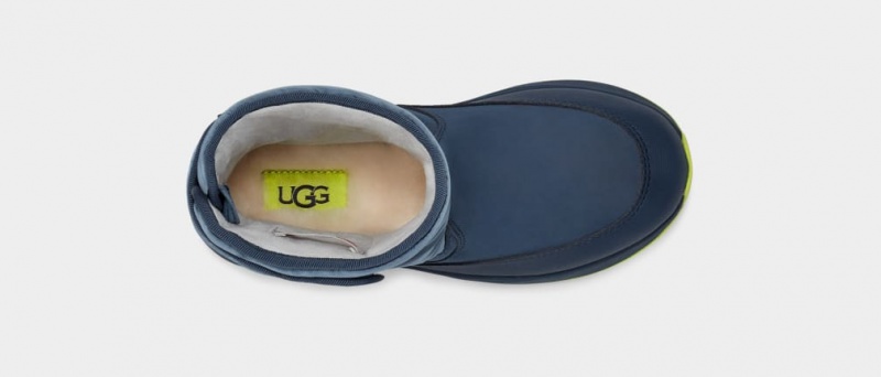 Ugg Toty Weather Kids' Boots Blue | KQJVDTA-64