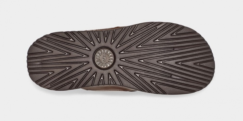 Ugg Wainscott Men's Slides Brown | UWNMPQK-05