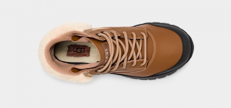 Ugg Yose Fluff V2 Women's Boots Brown | MBEISRA-23