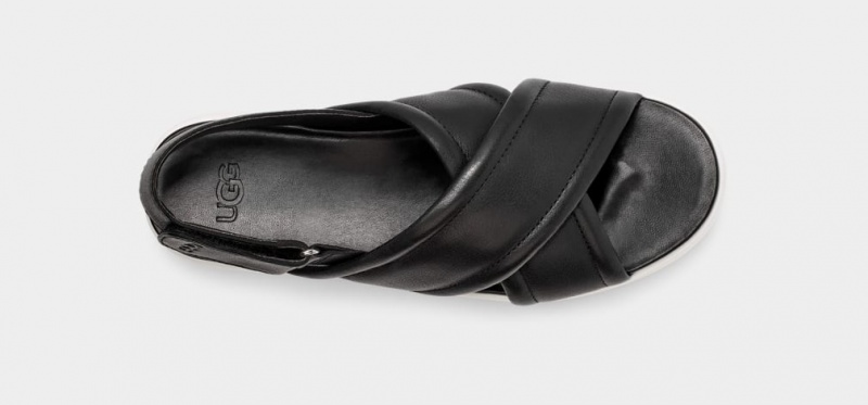 Ugg Zayne Slingback Women's Sandals Black | MOSTBYC-43